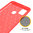 Flexi Slim Carbon Fibre Case for Samsung Galaxy A21s - Brushed Red