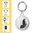Flexi Slim Protective Cover / Key Ring Holder (2-Pack) for Apple AirTag - Clear