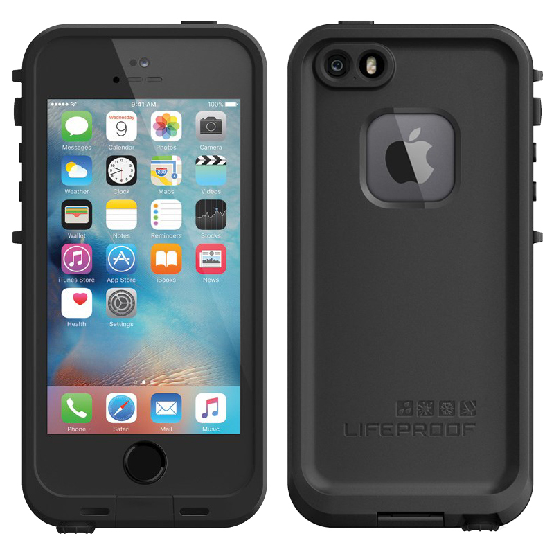 Lifeproof Fre Case For Apple Iphone 5s Se 1st Gen Black