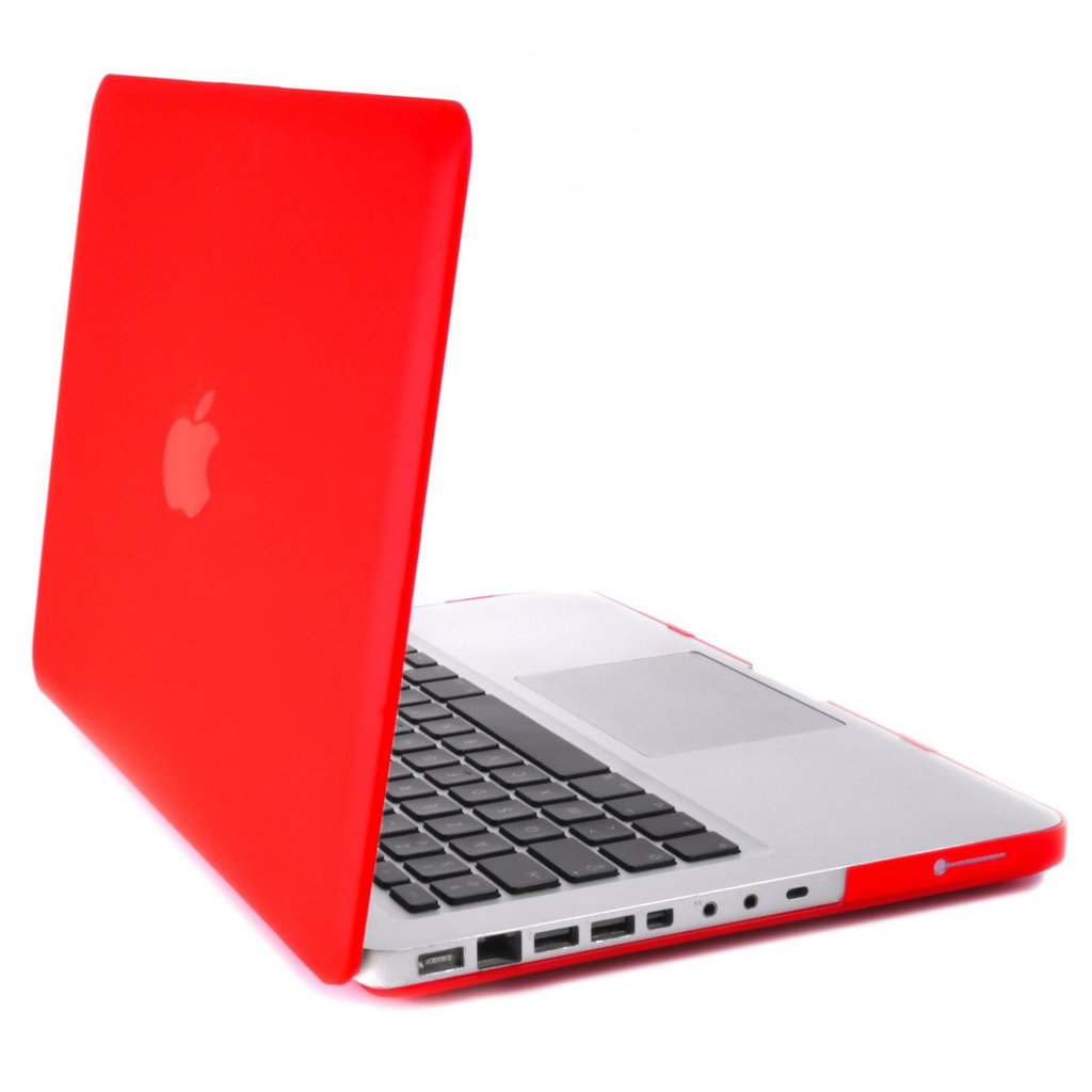 Frosted Case for NonRetina Apple MacBook Pro 15" (Red)