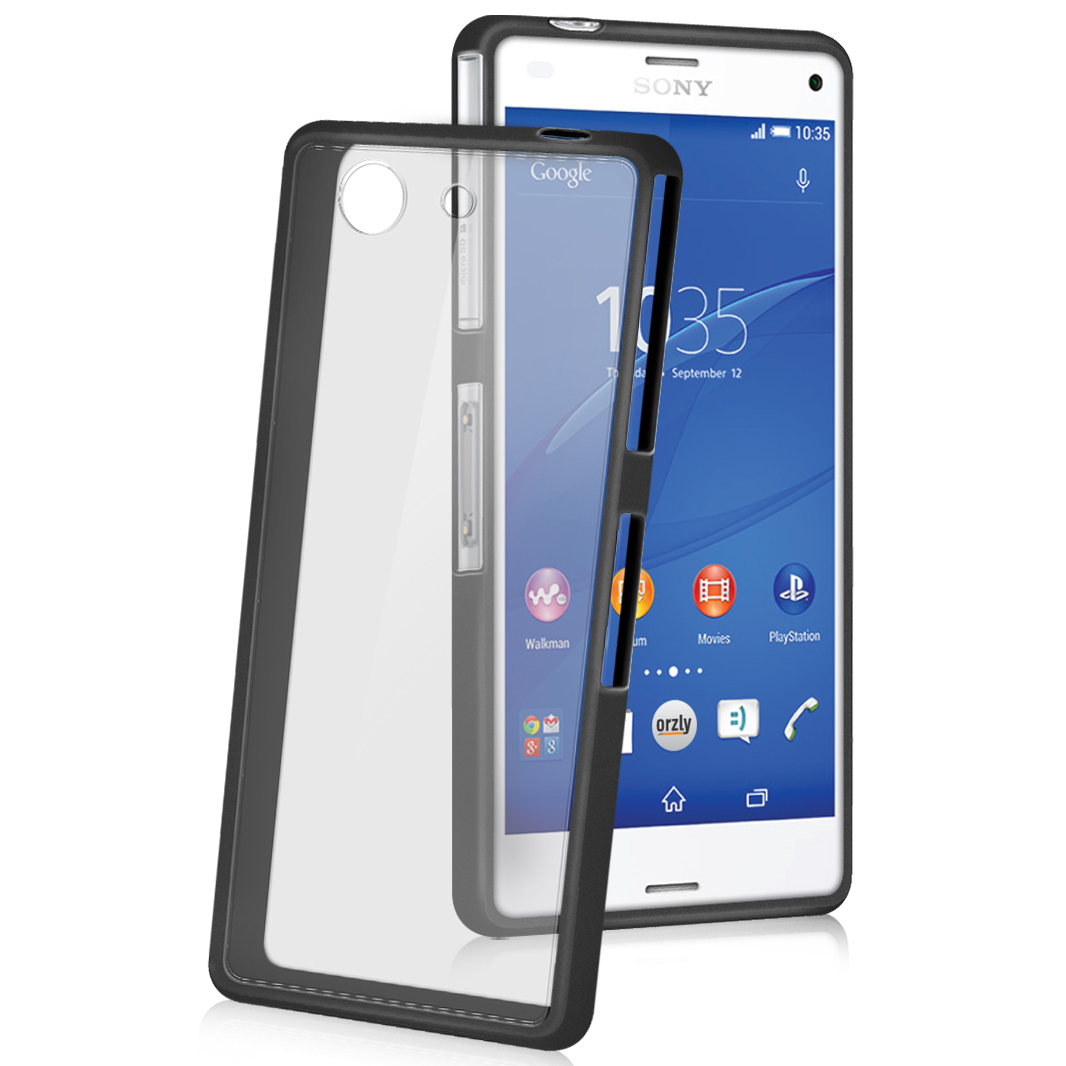 Trots Instrueren tarief Orzly Fusion Bumper Case for Sony Xperia Z3 Compact (Black)