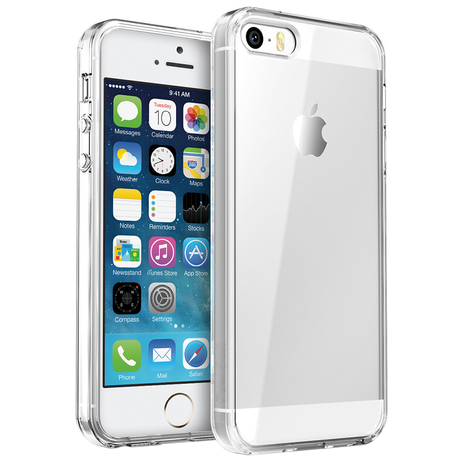 Flexi Slim Gel Case For Apple Iphone 5s Se 1st Gen Clear