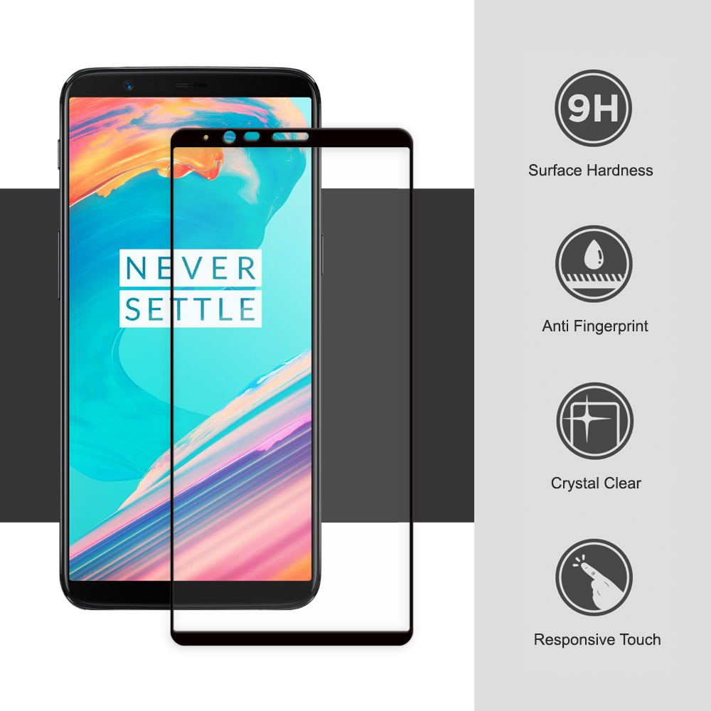 Oneplus 5t screen protector tempered glass