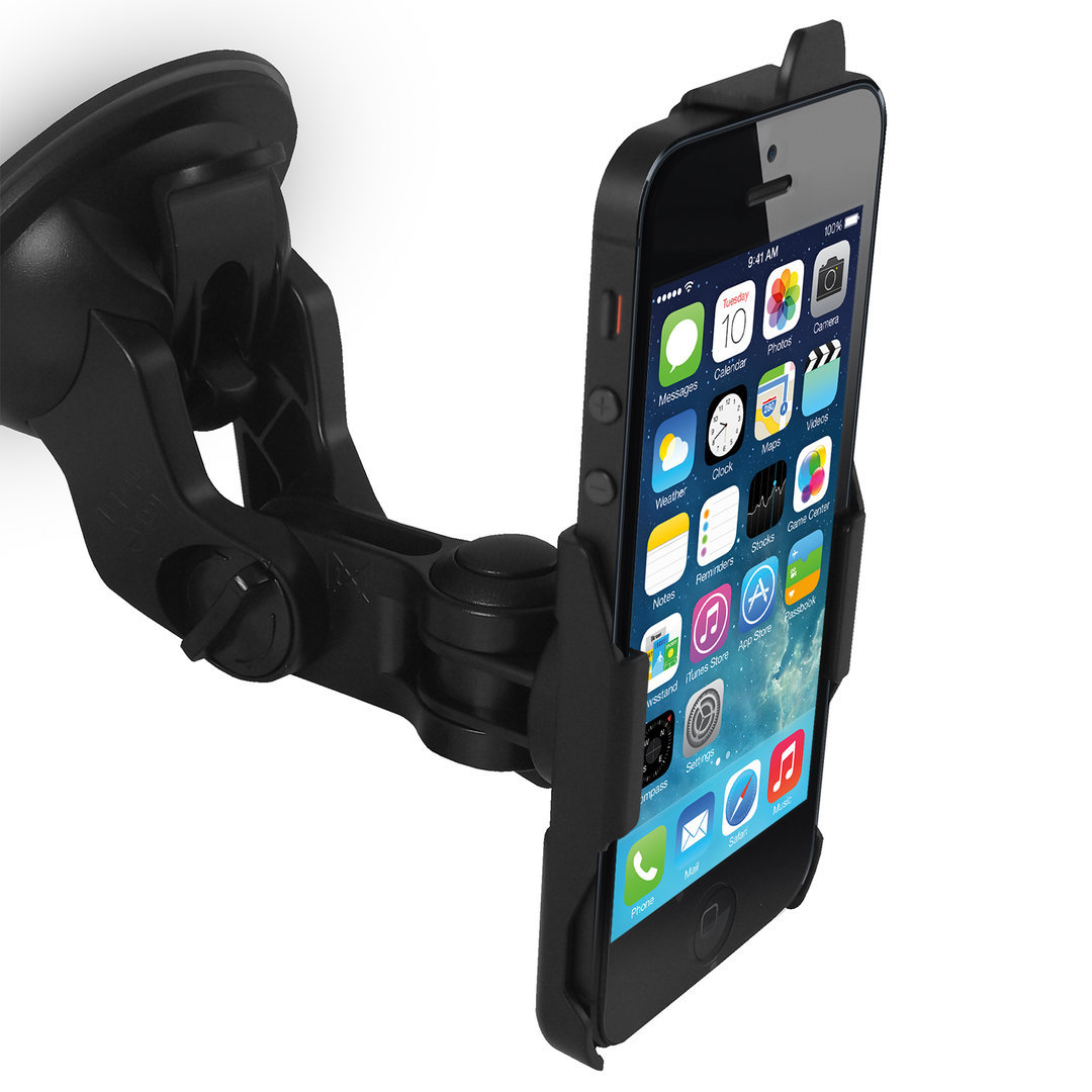 Suction Cup Car Mount Holder - Apple iPhone SE / 5 / 5s