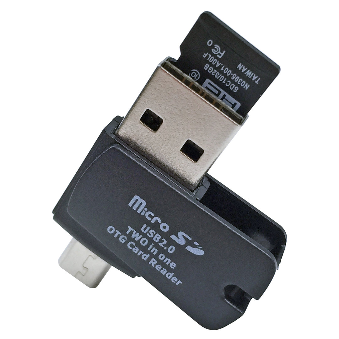  Micro SD USB  OTG Card Reader Phones Tablets Computers