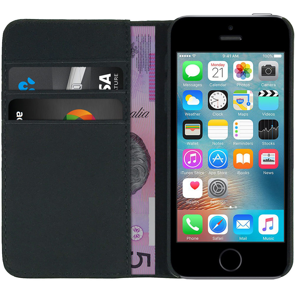 leather-wallet-case-for-apple-iphone-se-5s-black