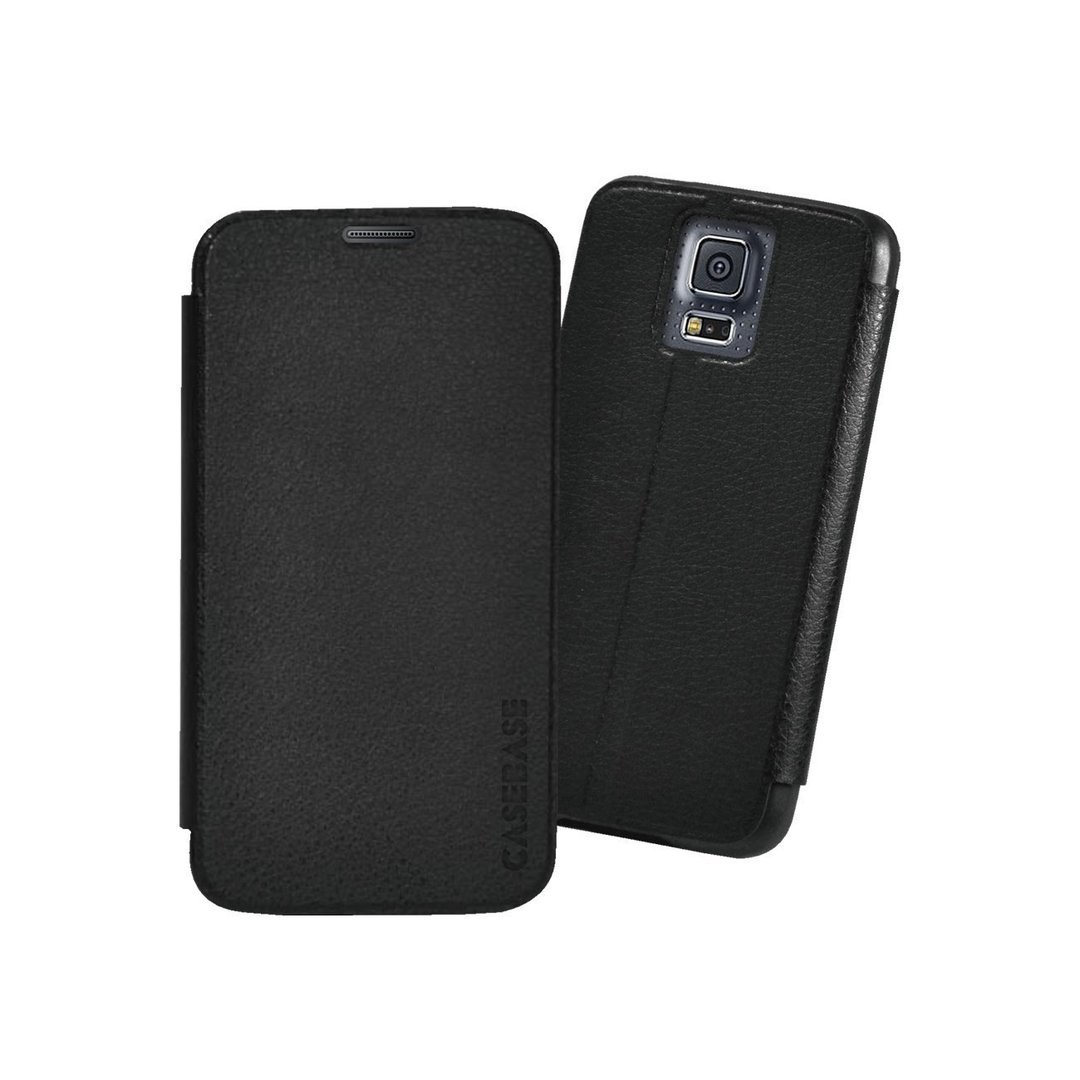 CaseBase Slim Wallet Case - Samsung Galaxy S5 (Black)