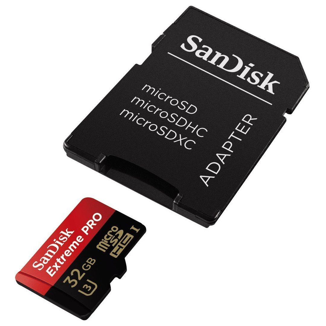 SanDisk Extreme PRO 32GB UHS-I Micro SDHC Memory Card