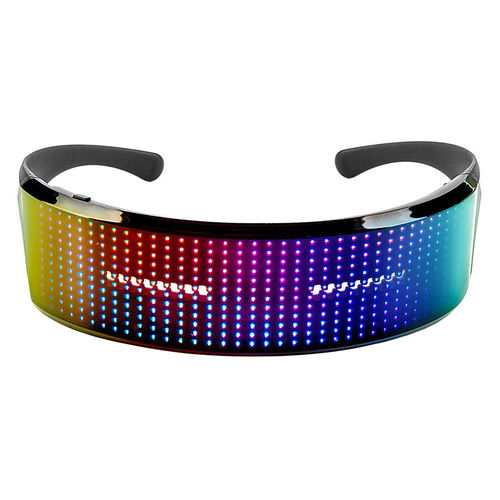 Shining Colour LED Animated Party Glasses / DIY Messages / Bluetooth Effects App