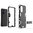 Slim Armour Tough Shockproof Case & Stand for OnePlus 9 - Black