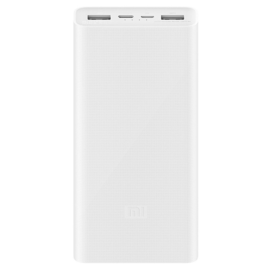Xiaomi Mi Power Bank 3 20000mAh Fast Charge USB Type C Portable Battery  Charger