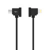 Double Right Angle (90 Degree) USB Type-C to Lightning Cable (15cm) for iPhone / iPad