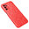 Flexi Slim Litchi Texture Case for Oppo A16s / A54s - Red Stitch