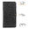 Leather Wallet Case & Card Holder Pouch for Oppo Reno8 Lite - Black