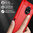 Flexi Slim Carbon Fibre Case for Nokia G50 5G - Brushed Red