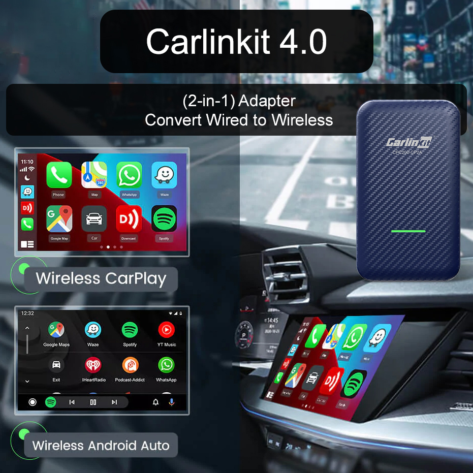 CarlinKit 5.0 Wireless CarPlay/Android Auto Adapter