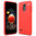 Flexi Slim Carbon Fibre Case for LG K9 - Brushed Red
