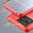 Flexi Slim Carbon Fibre Case for Asus Zenfone 11 Ultra - Brushed Red