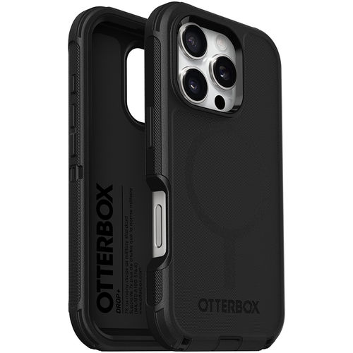 OtterBox Defender MagSafe Shockproof Case for Apple iPhone 16 Pro - Black