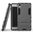 Slim Armour Tough Shockproof Case & Stand for Sony Xperia X - Grey