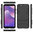 Slim Armour Tough Shockproof Case & Stand for Huawei Nova 2 Lite - Black
