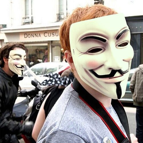V for Vendetta / Guy Fawkes Mask / Halloween Costume