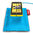 Nokia Fatboy Qi Wireless Charging Pillow - Cyan Blue