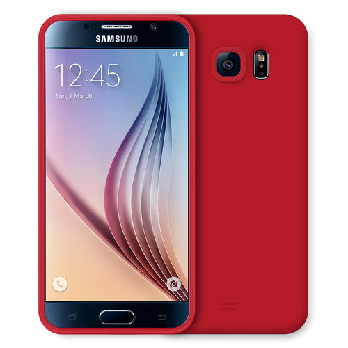 Flexi Candy Crush Case for Samsung Galaxy S6 - Red (Matte)