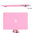 Frosted Hard Shell Case for Apple MacBook Air (13-inch) A1466 / ​A1369 - Pink
