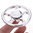 Aluminium Wagon Wheel Hand Fidget Spinner - Metallic Silver