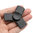 Aluminium 3-Leaves Hand Fidget Spinner - Metallic Black