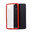 Orzly Fusion Bumper Case for Google Nexus 5 - Red (Clear)