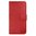 Orzly Leather Wallet Flip Case for Motorola Moto G 3rd Gen - Red