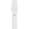 Replacement Silicone Sport Strap Band for Apple Watch 42mm / 44mm - White