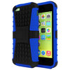 Dual Layer Rugged Tough Shockproof Case for Apple iPhone 5c - Blue