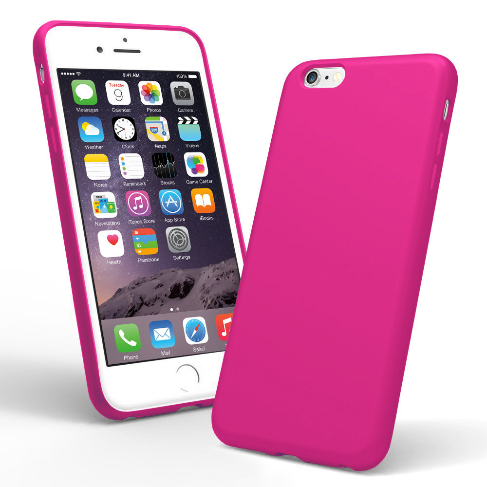 Apple iPhone 6 6s Plus Silicone Case - Light Pink